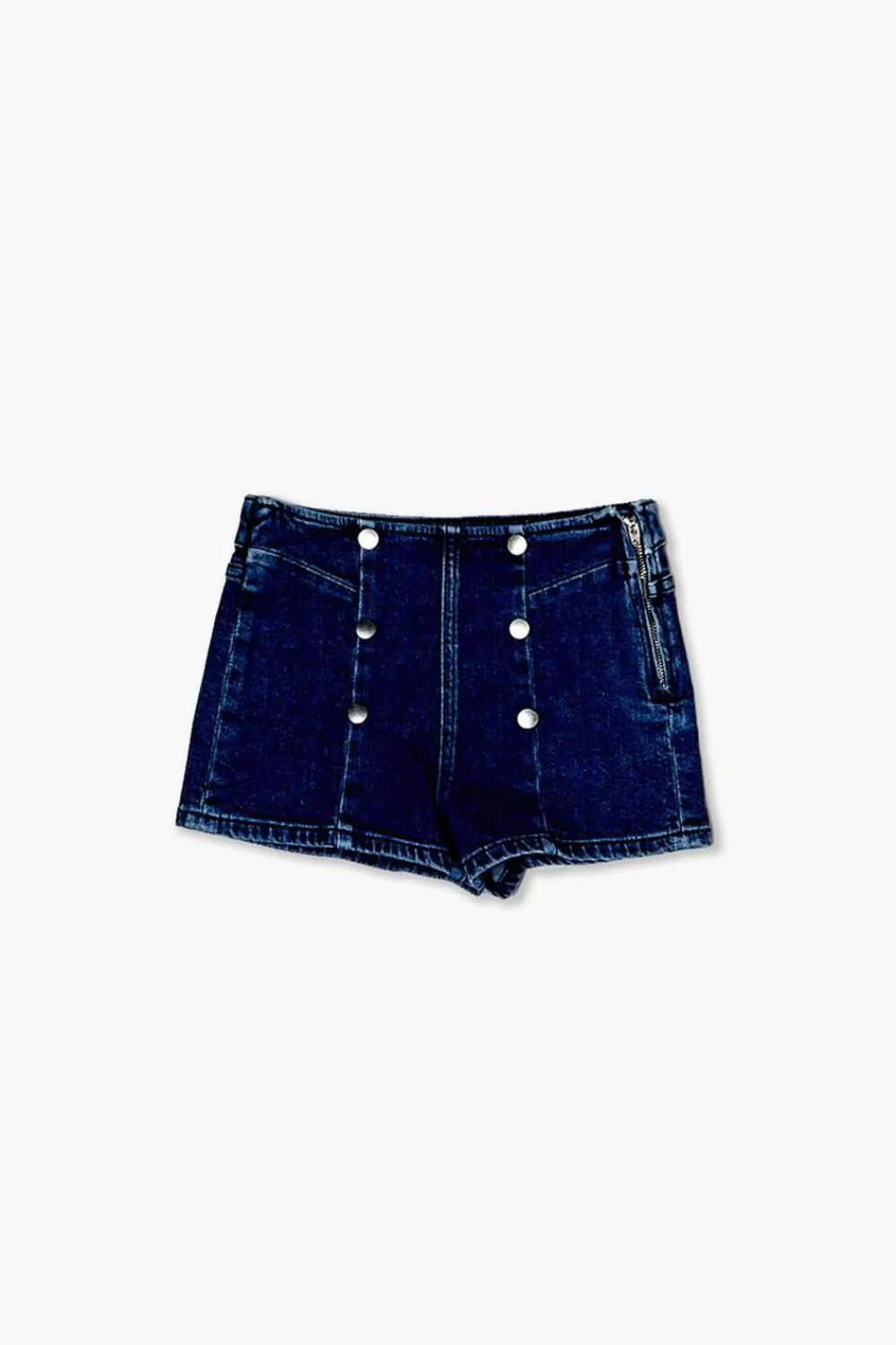 Bottoms>Forever 21 Girls Denim Shorts (Kids) Dark Denim