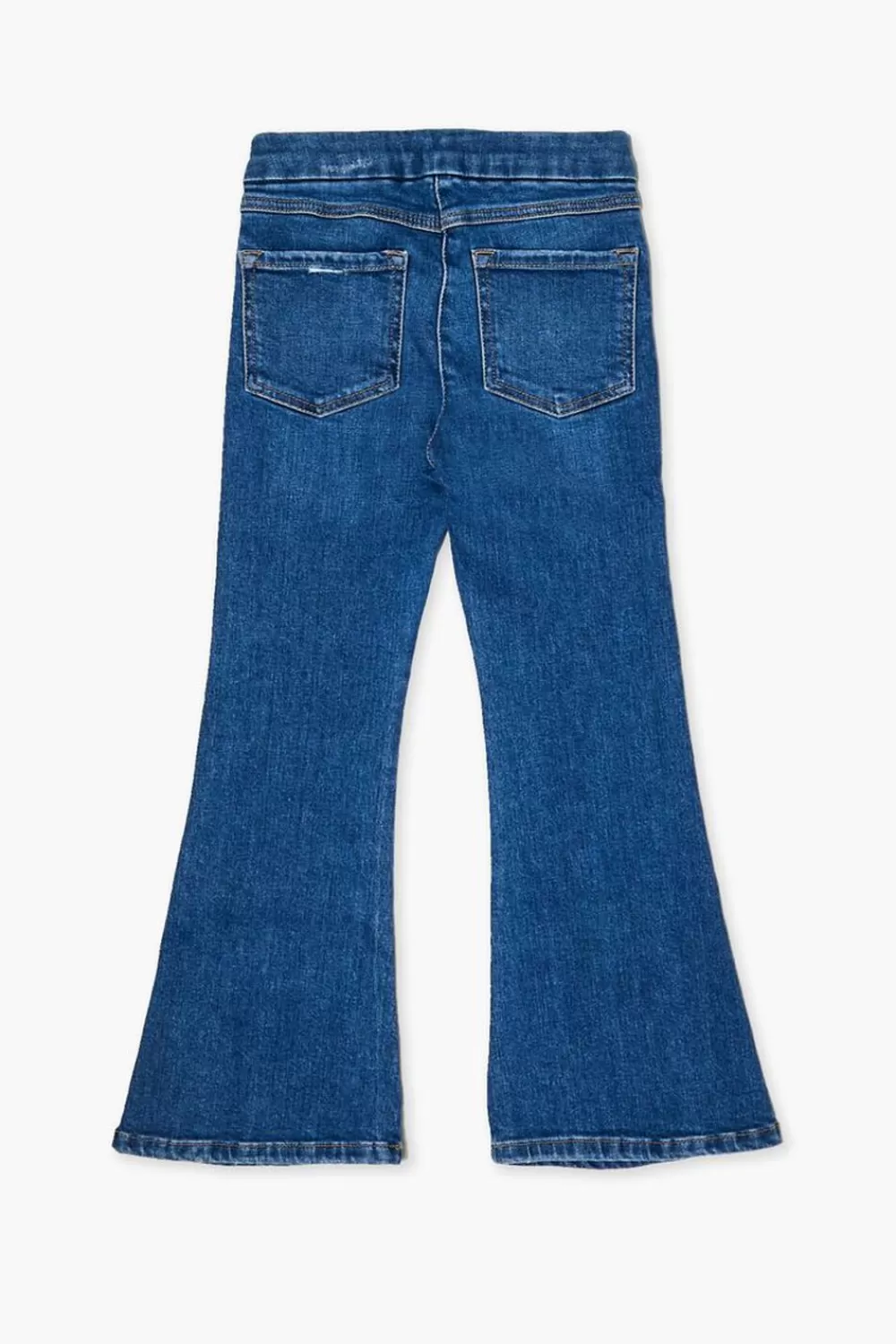 Bottoms>Forever 21 Girls Distressed Flare Jeans (Kids) Medium Denim