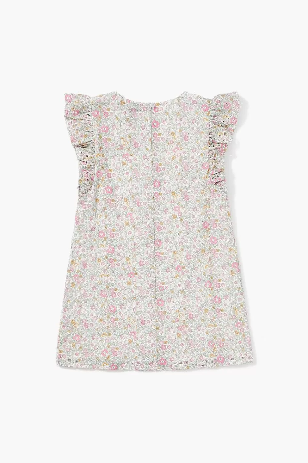 Dresses + Rompers>Forever 21 Girls Ditsy Floral Dress (Kids) Light Blue/Multi