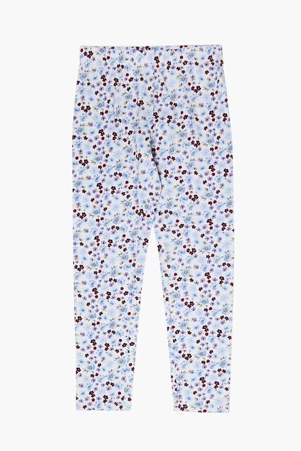 Bottoms>Forever 21 Girls Ditsy Floral Print Leggings (Kids) Cream/Multi