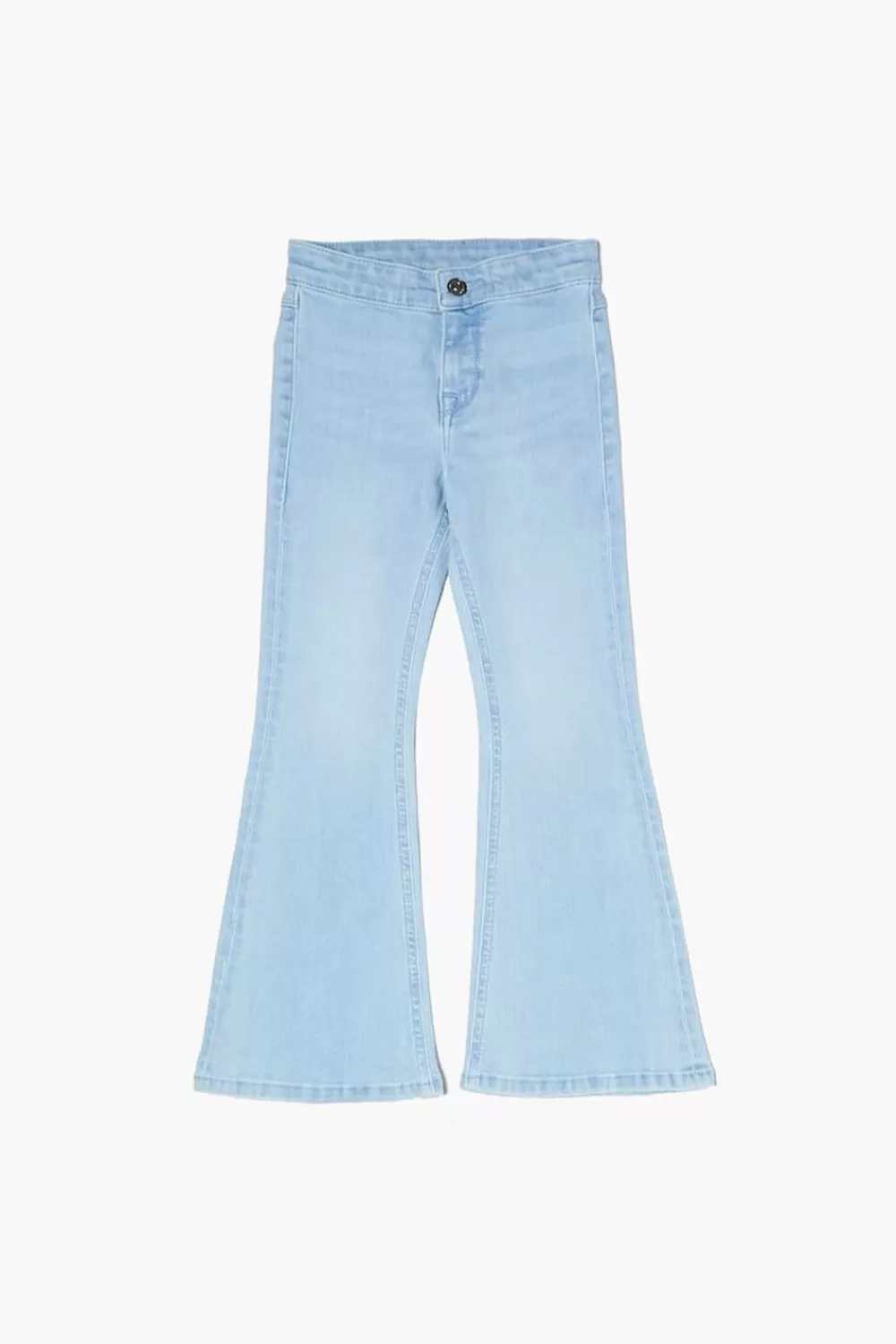 Bottoms>Forever 21 Girls Flare-Leg Jeans (Kids) Light Denim