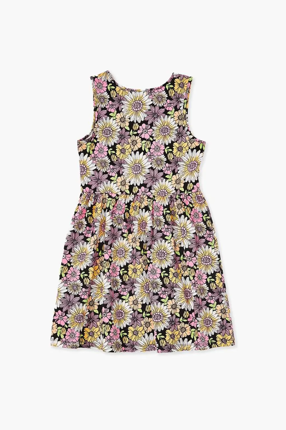 Dresses + Rompers>Forever 21 Girls Floral Print Dress (Kids) Black/Multi