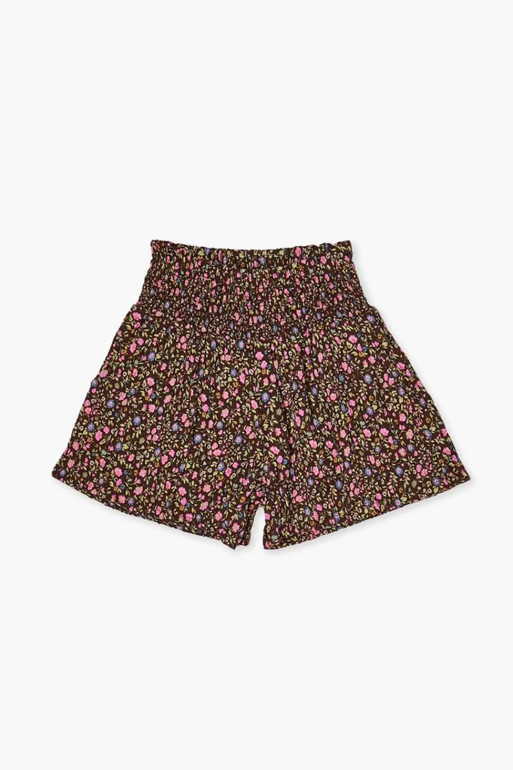 Bottoms>Forever 21 Girls Floral Print Shorts (Kids) Brown/Multi