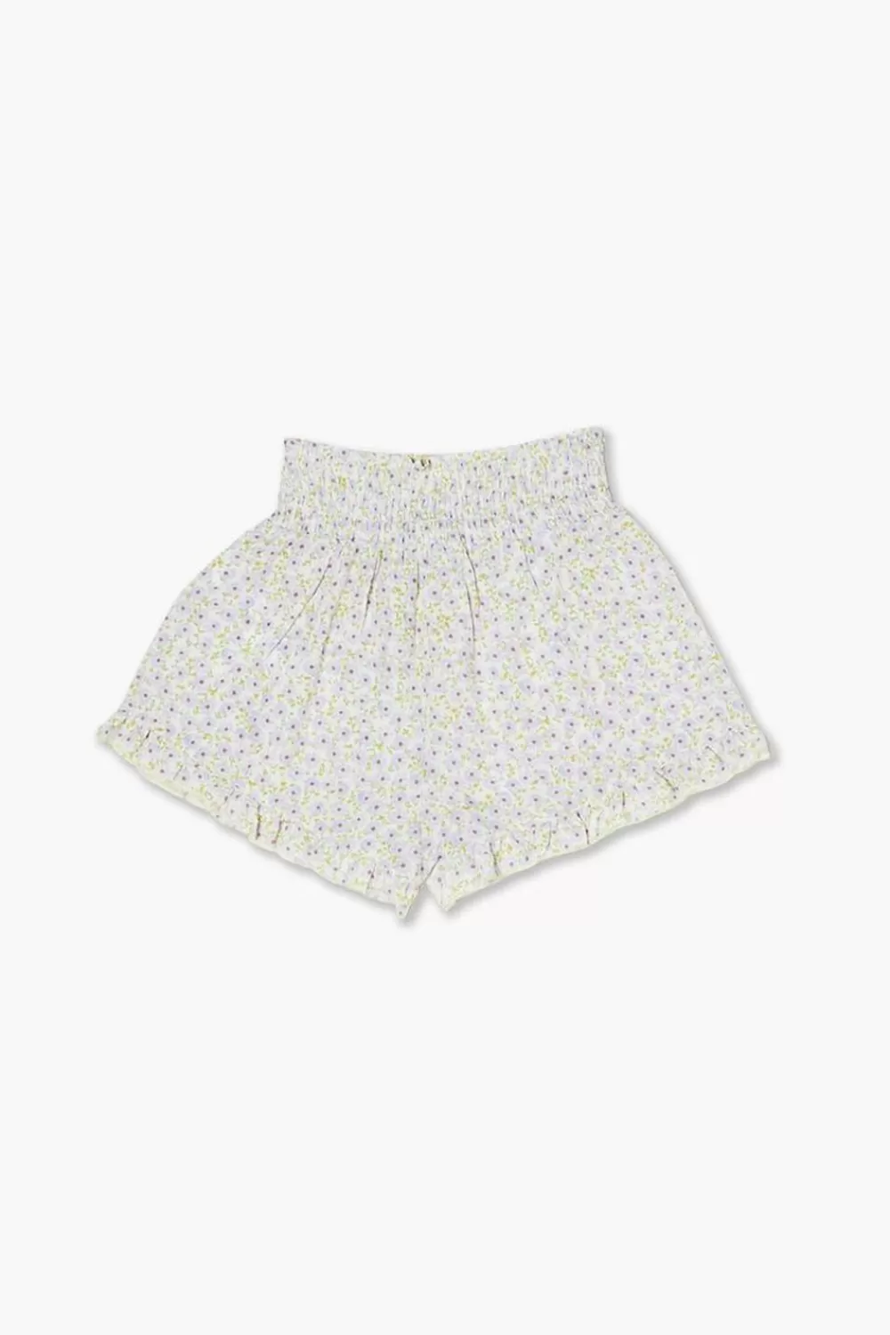 Bottoms>Forever 21 Girls Floral Print Shorts (Kids) Cream/Multi