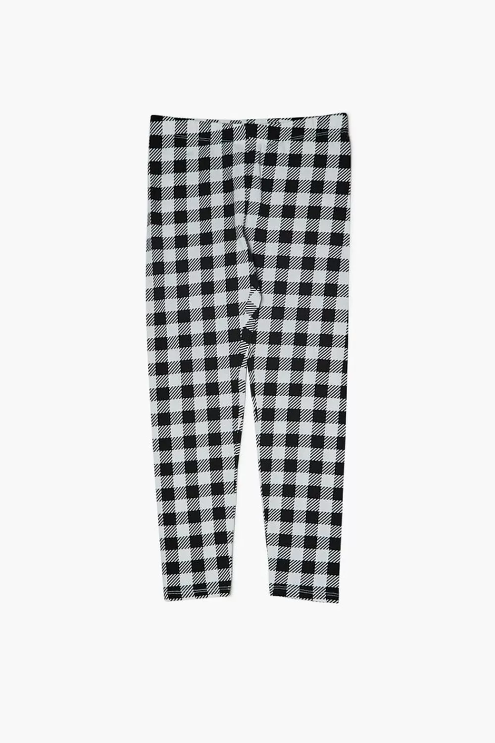 Bottoms>Forever 21 Girls Houndstooth Leggings (Kids) Black/White