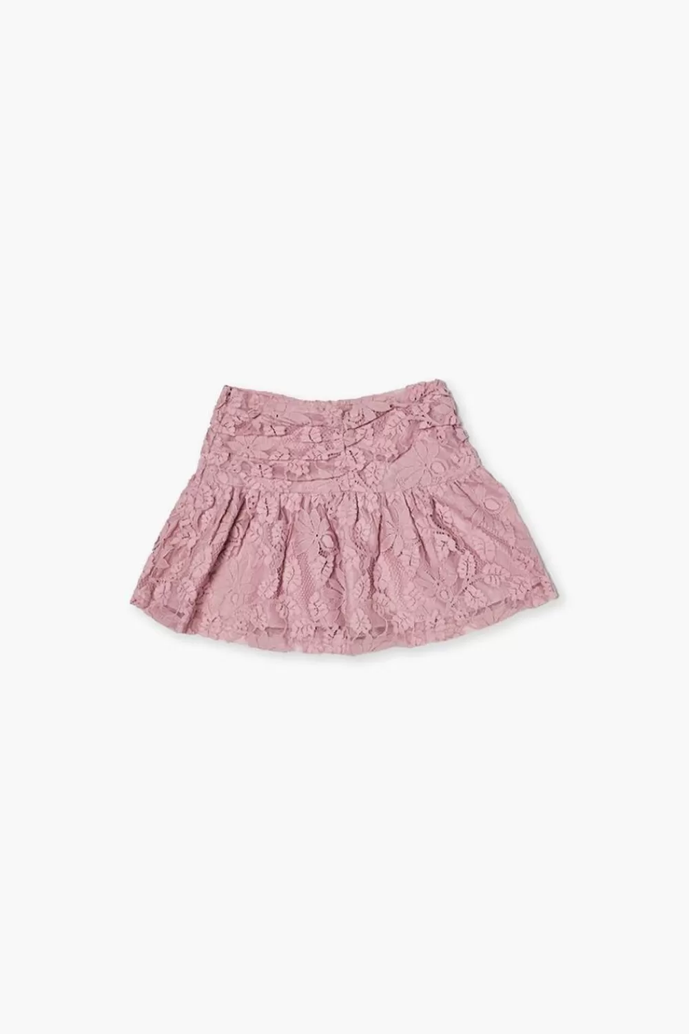 Bottoms>Forever 21 Girls Lace Drop-Waist Skirt (Kids) Mauve