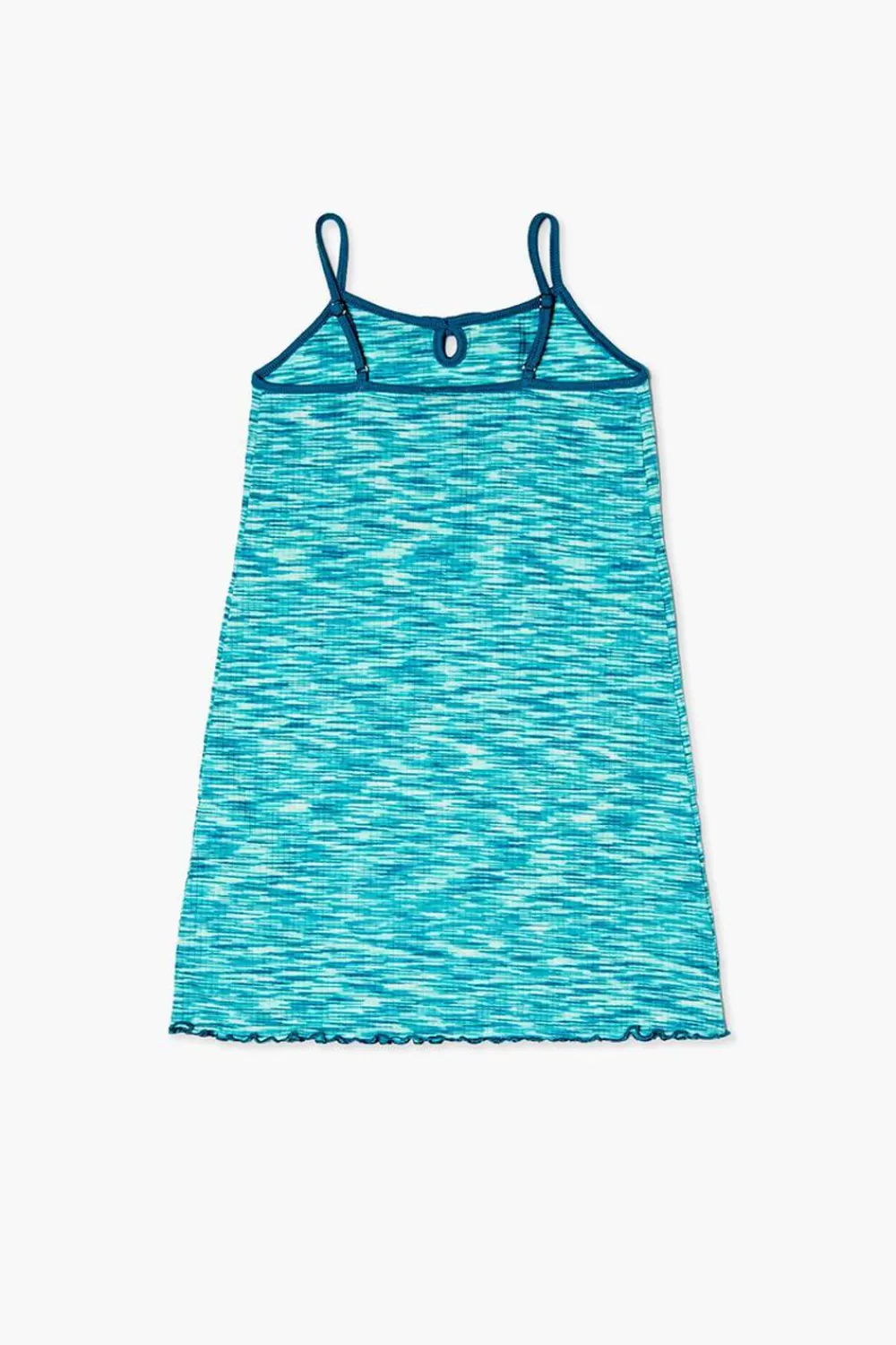 Dresses + Rompers>Forever 21 Girls Lettuce-Edge Cami Dress (Kids) Green/Multi