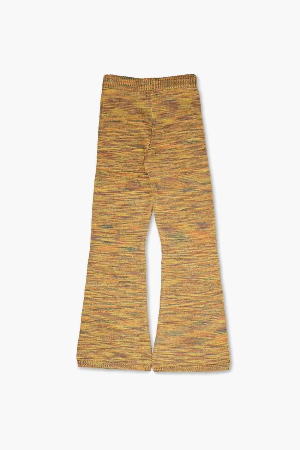 Bottoms>Forever 21 Girls Marled Sweater-Knit Pants (Kids) Orange/Multi