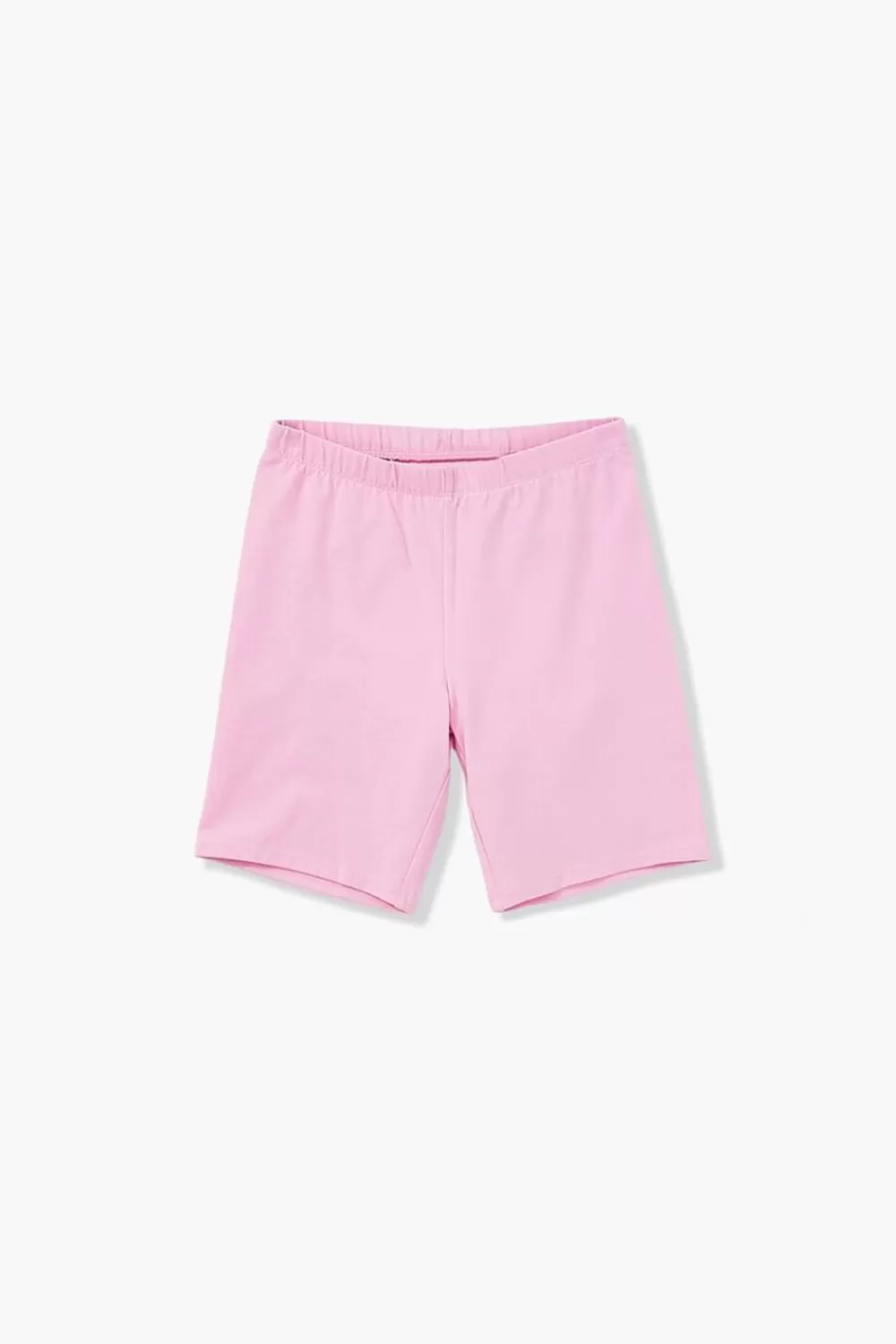 Bottoms>Forever 21 Girls Organically Grown Cotton Biker Shorts (Kids) Pink