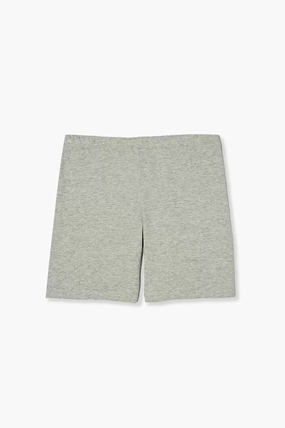 Bottoms>Forever 21 Girls Organically Grown Cotton Biker Shorts (Kids) Heather Grey