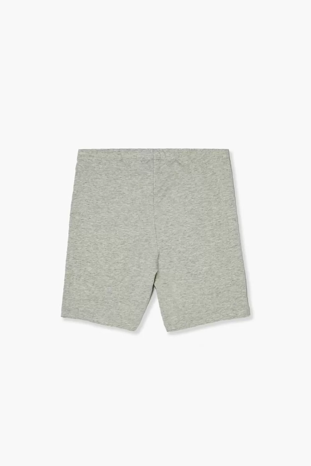 Bottoms>Forever 21 Girls Organically Grown Cotton Biker Shorts (Kids) Heather Grey