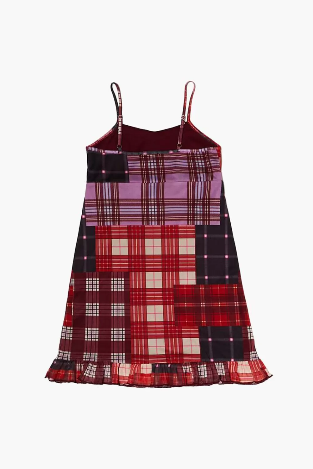 Dresses + Rompers>Forever 21 Girls Plaid Cami Dress (Kids) Red/Multi