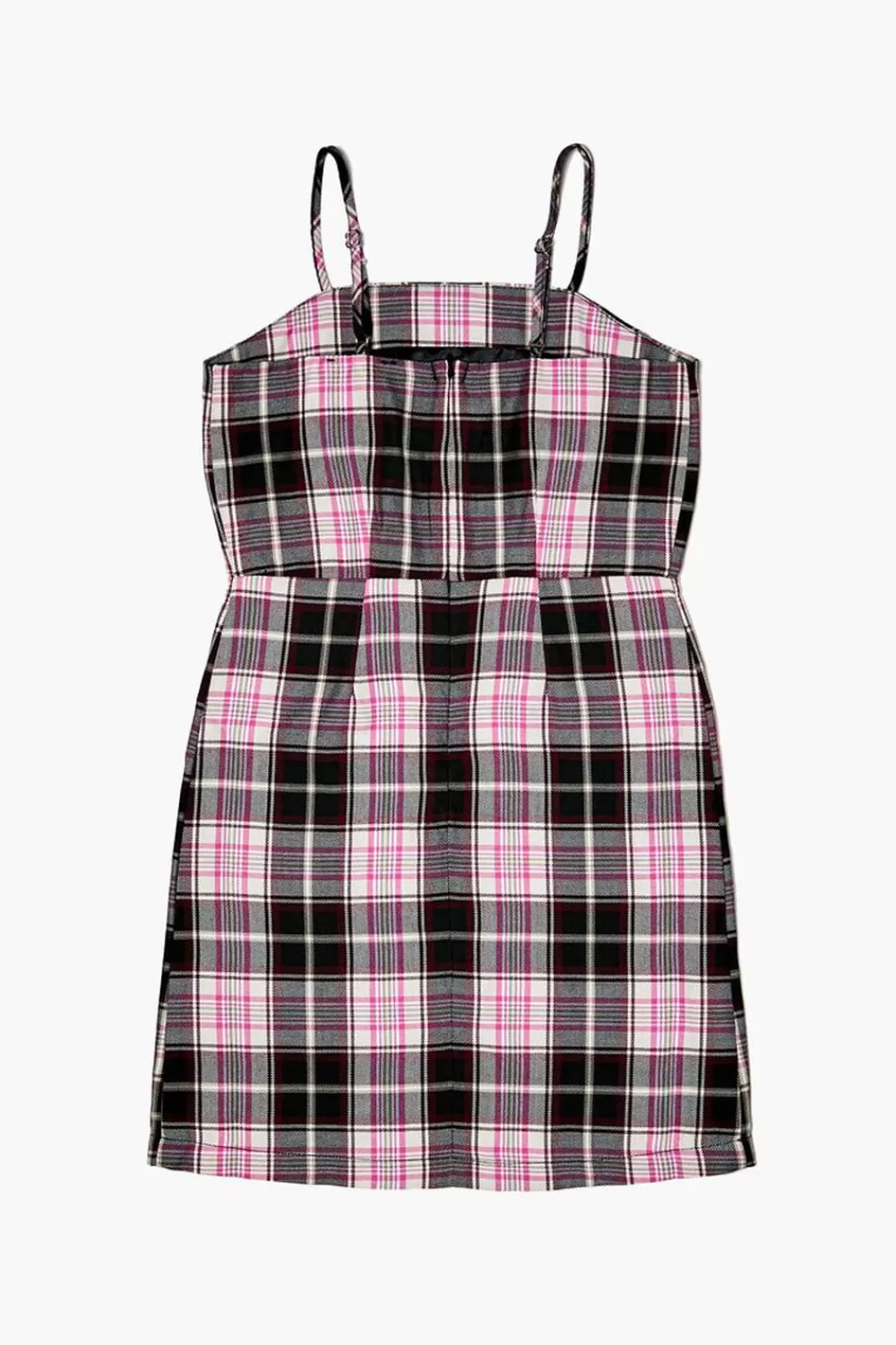 Dresses + Rompers>Forever 21 Girls Plaid Cami Dress (Kids) Black/Multi