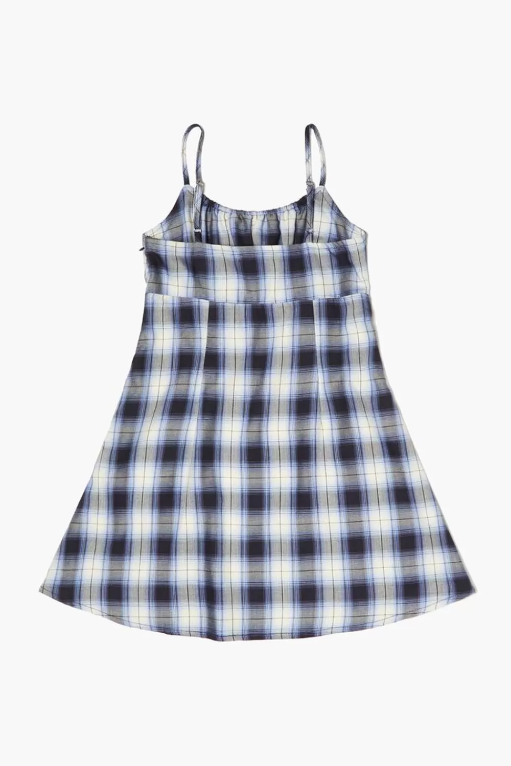 Dresses + Rompers>Forever 21 Girls Plaid Cami Dress (Kids) Navy/Multi