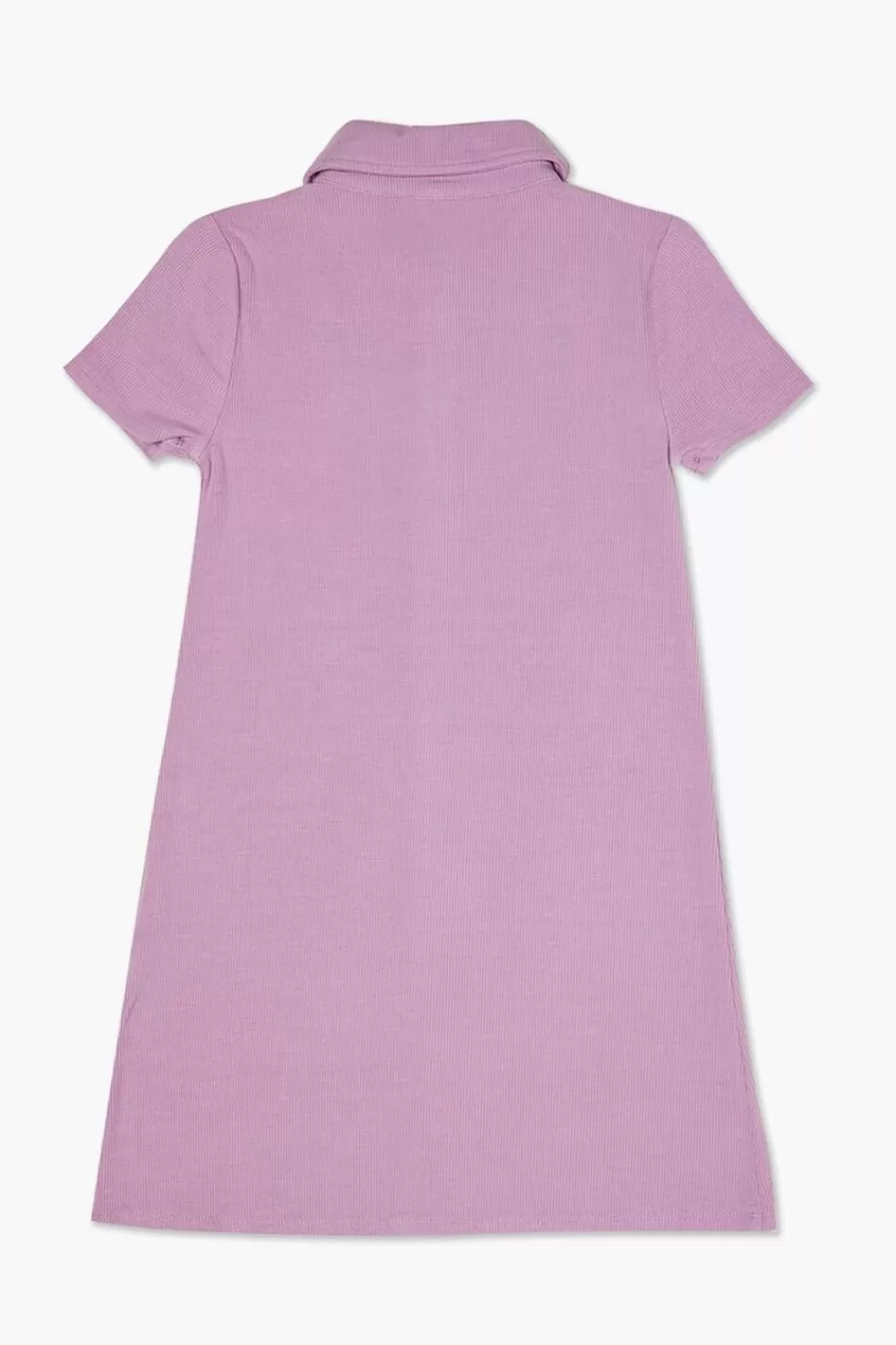 Dresses + Rompers>Forever 21 Girls Ribbed Knit Shirt Dress (Kids) Purple