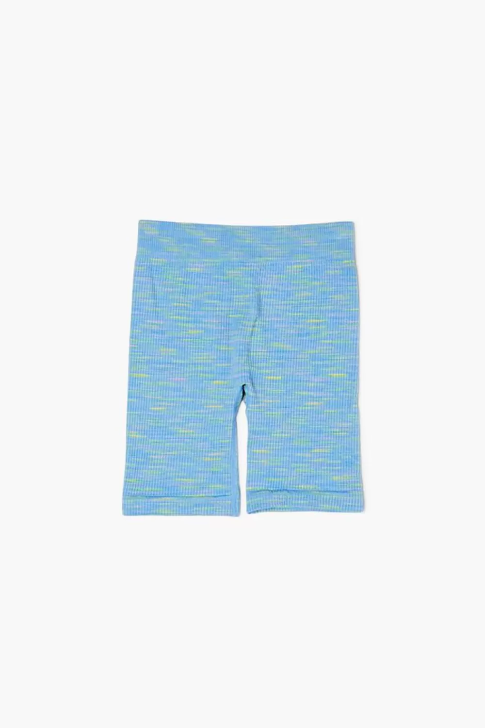 Bottoms>Forever 21 Girls Seamless Biker Shorts (Kids) Blue/Multi