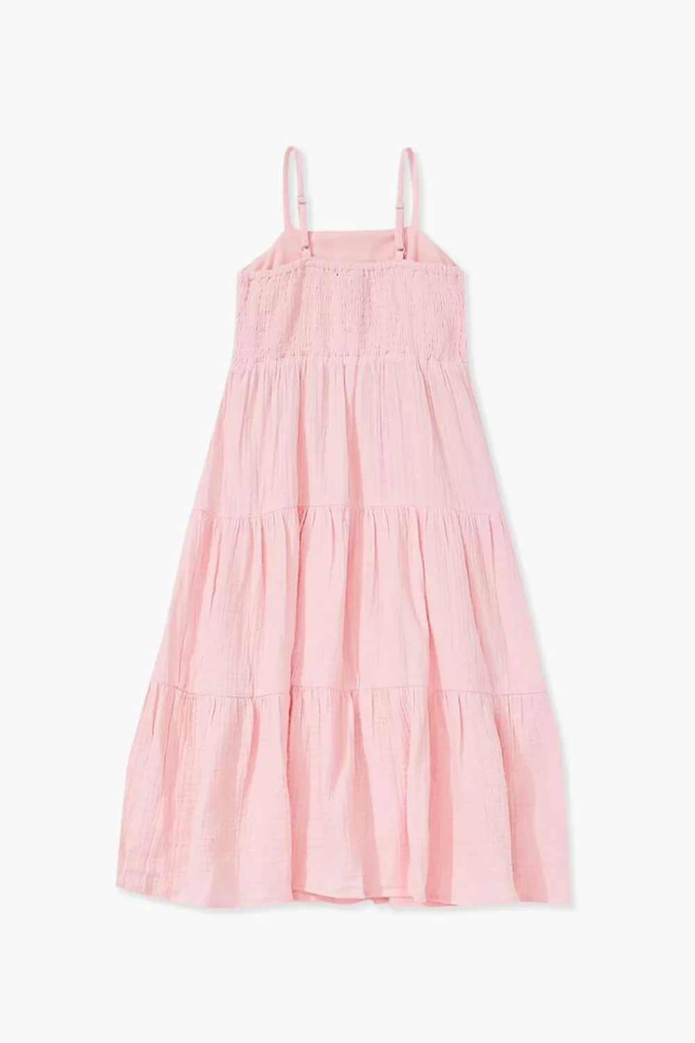 Dresses + Rompers>Forever 21 Girls Tiered Cami Dress (Kids) Light Pink