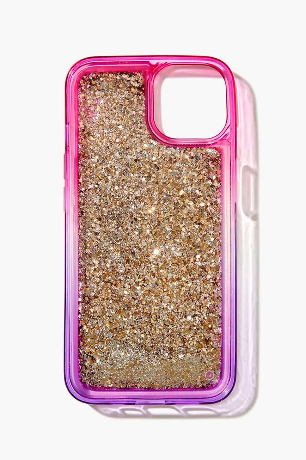 Electronics + Accessories>Forever 21 Glitter Flower Case For Iphone 13 Pink/Multi