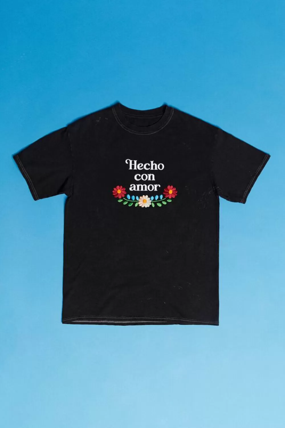 Forever 21 Hecho Con Amor Embroidered Tee | Women Tops