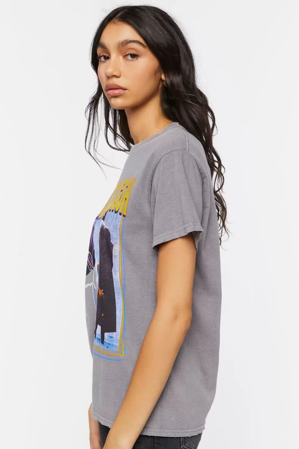Forever 21 Johnny Cash Graphic Tee | Women Tops