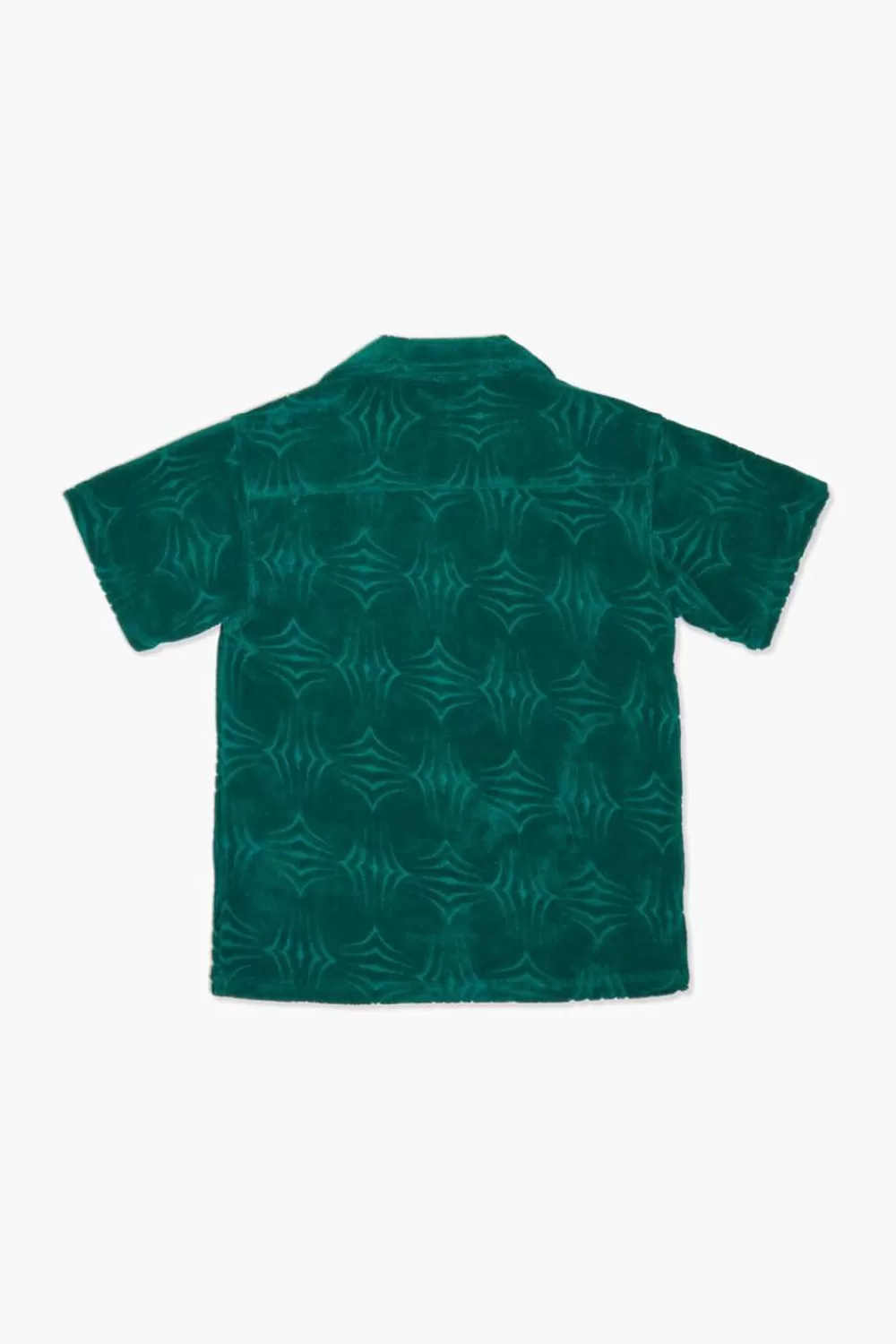 Tops>Forever 21 Kids Abstract Print Shirt (Girls + Boys) Hunter Green