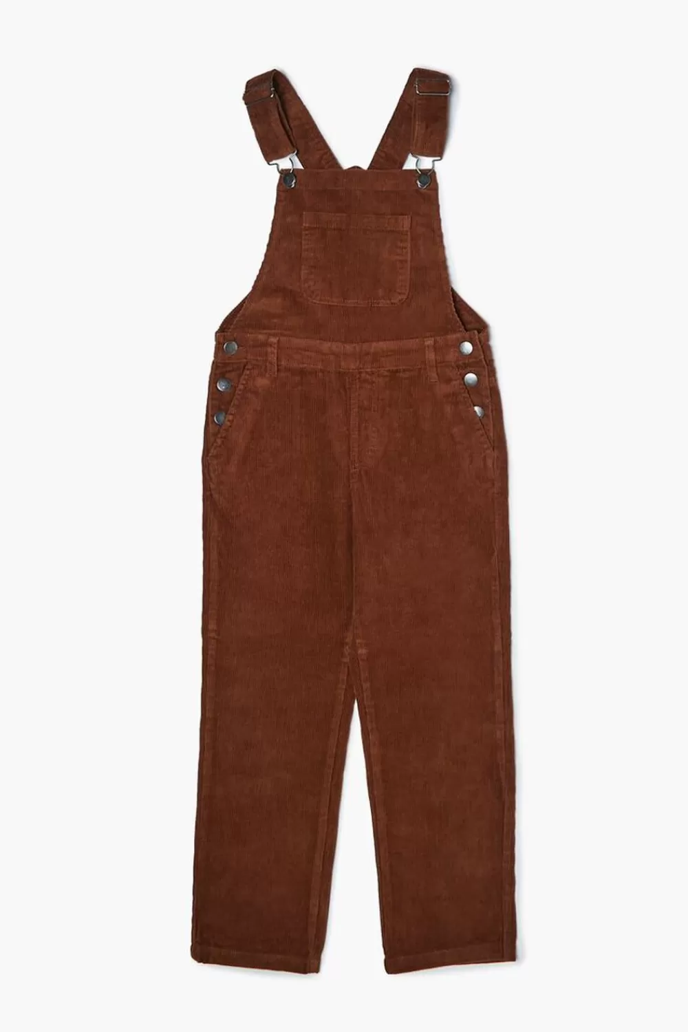 Dresses + Rompers>Forever 21 Kids Corduroy Overalls (Girls + Boys) Brown