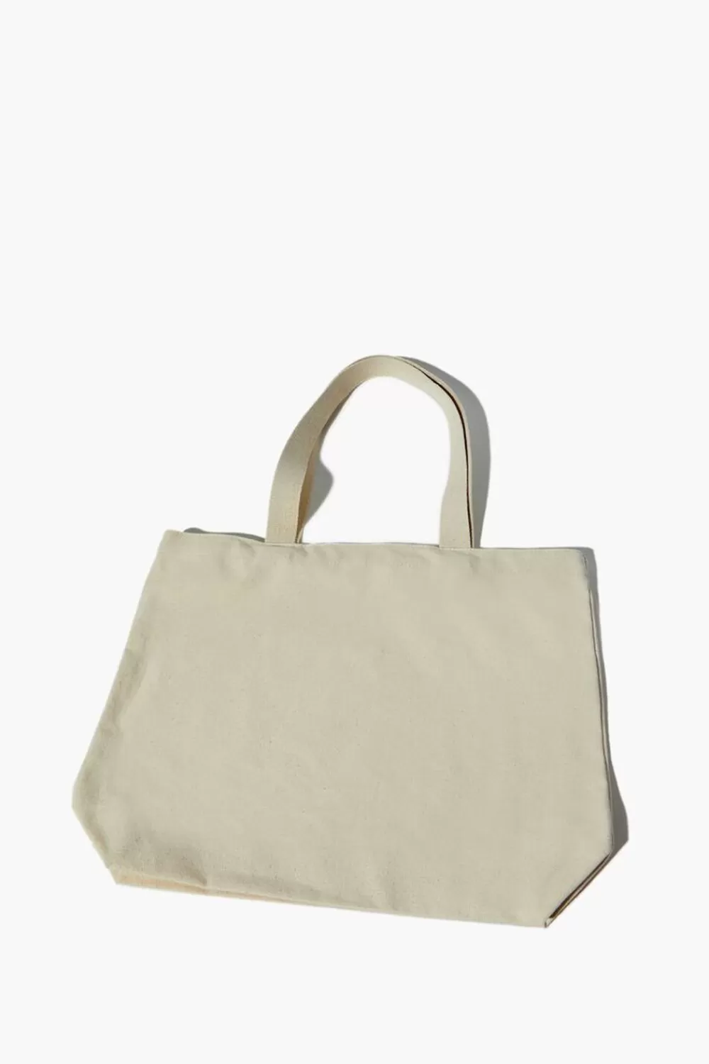 Bags + Backpacks>Forever 21 Malibu California Graphic Tote Bag Natural/Multi