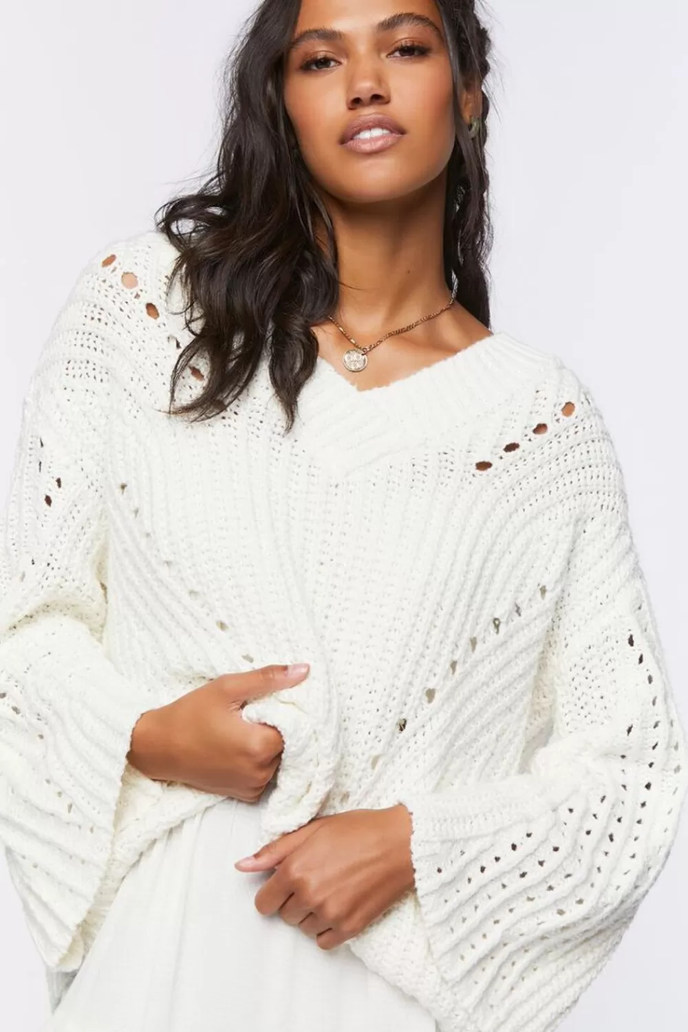 Forever 21 Oversized Chunky Knit Sweater | Women Tops