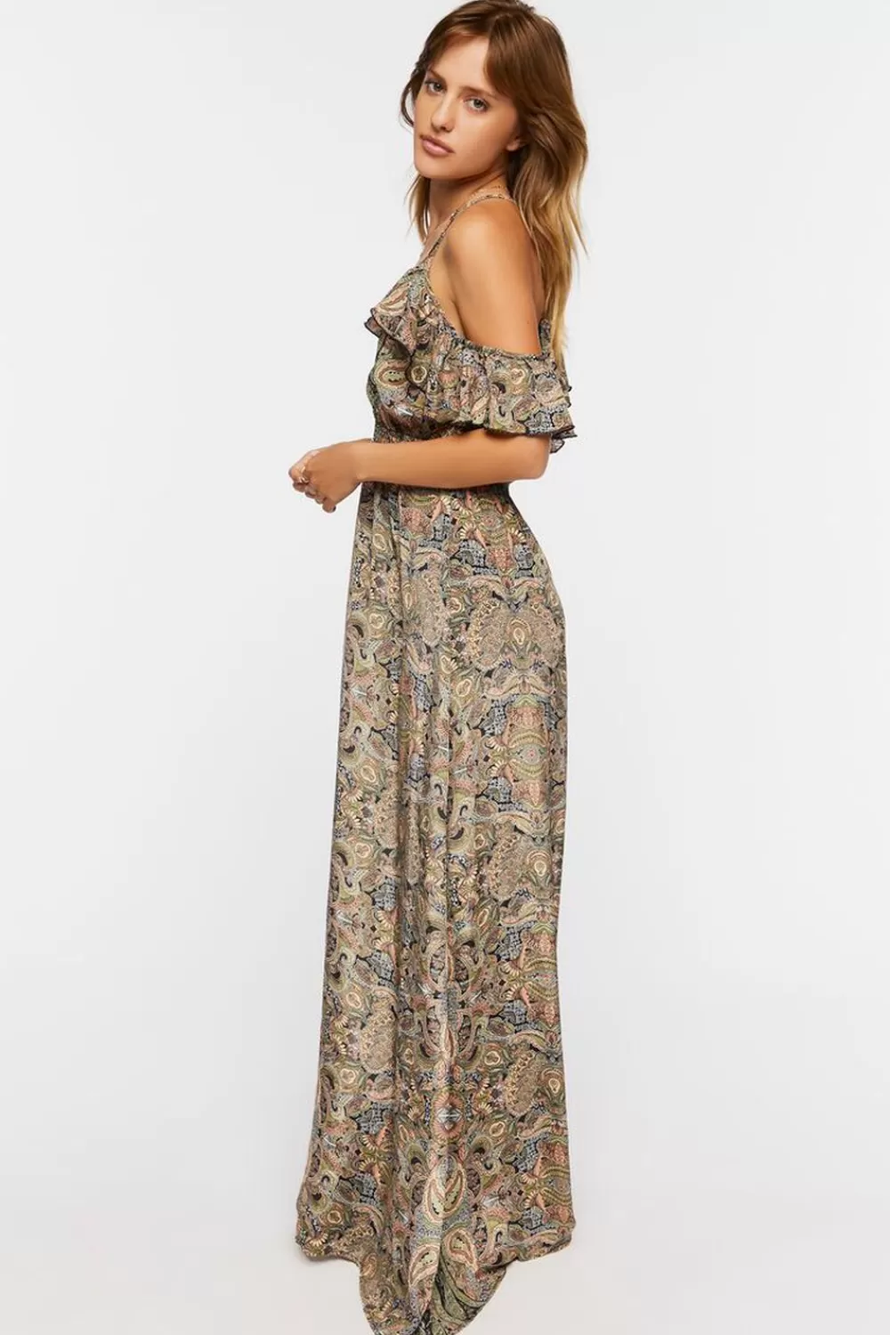 Forever 21 Paisley Print Maxi Dress | Women Dresses