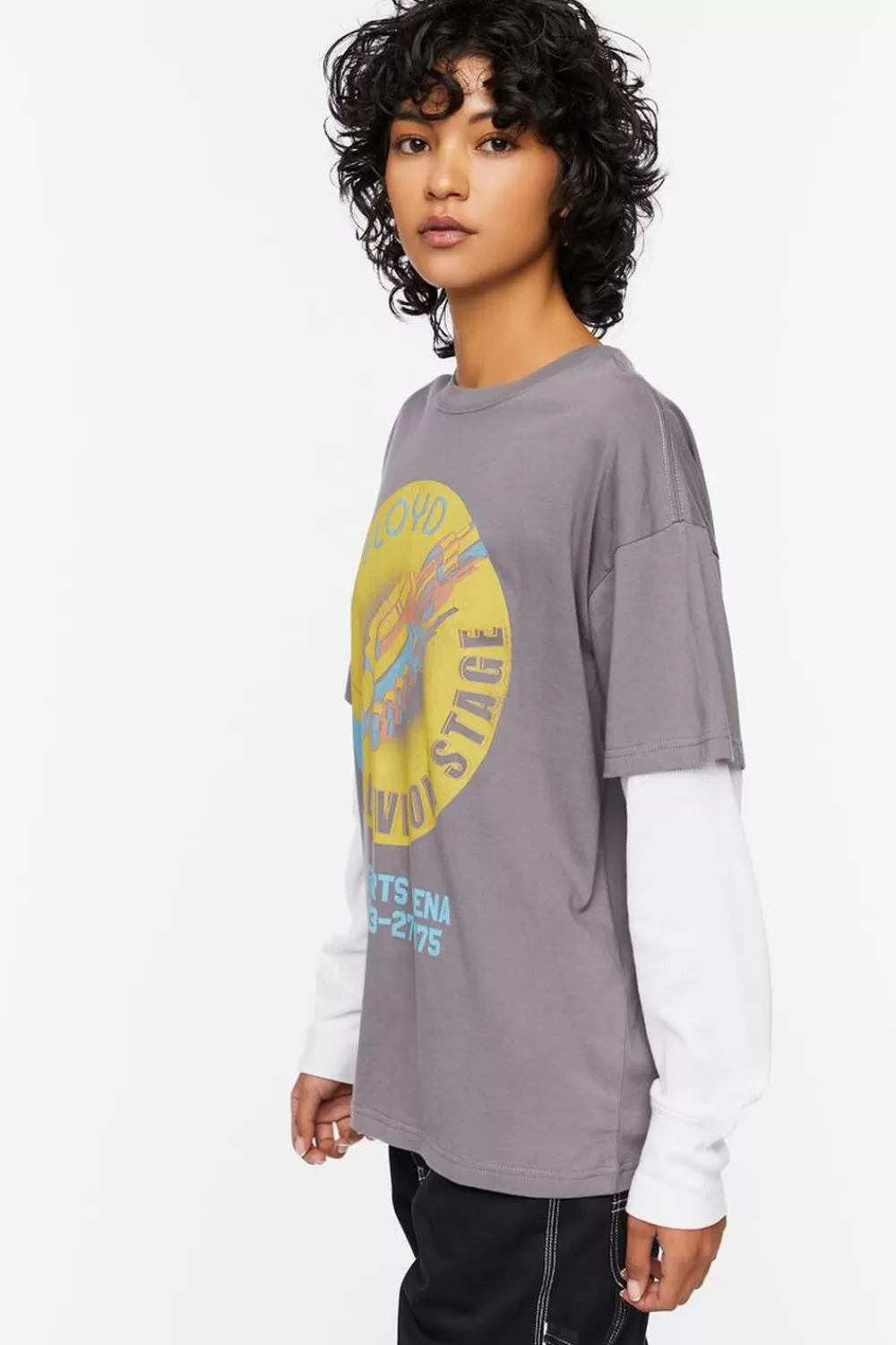 Forever 21 Pink Floyd Graphic Combo Tee | Women Tops