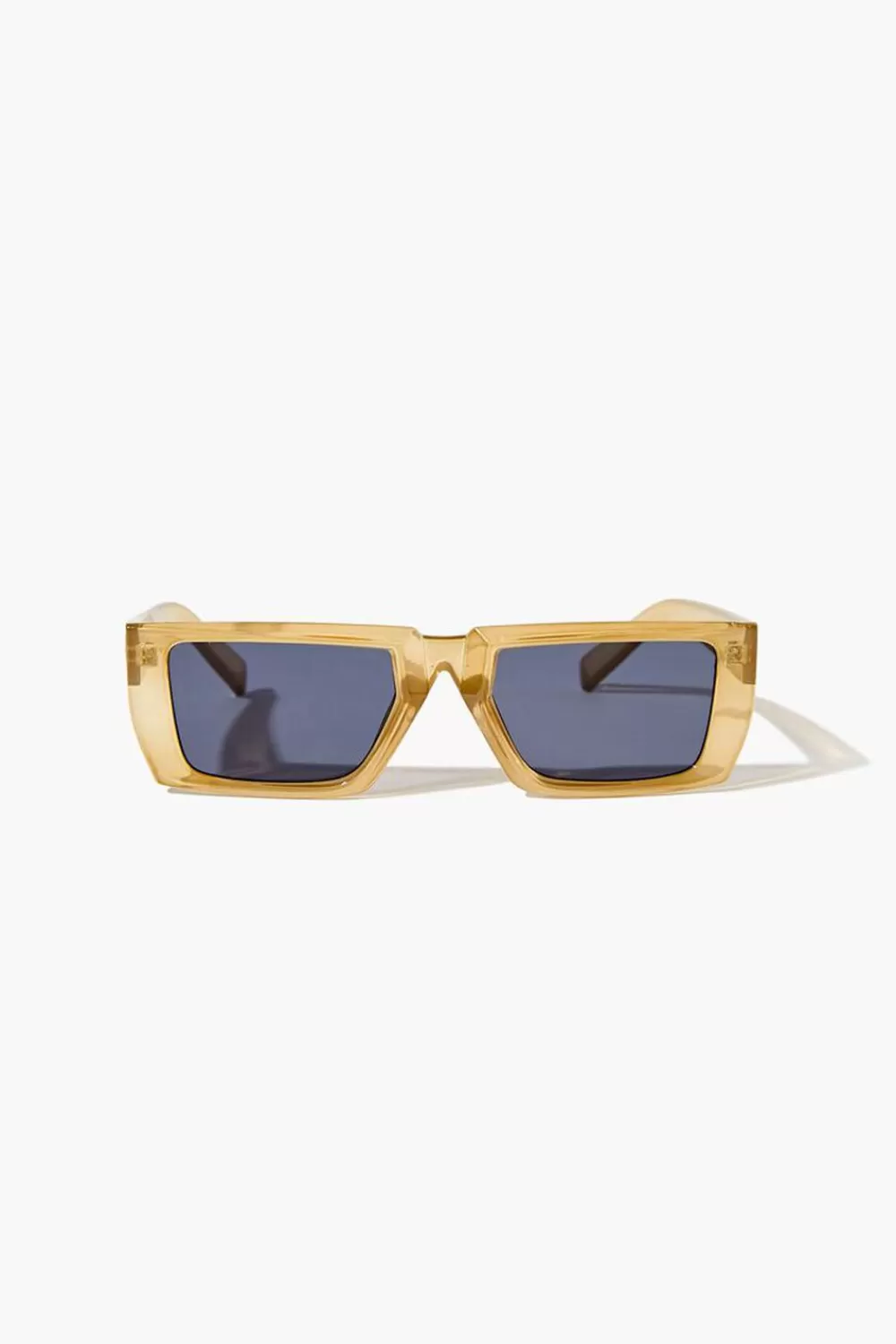 Sunglasses + Readers>Forever 21 Rectangular Sunglasses Green