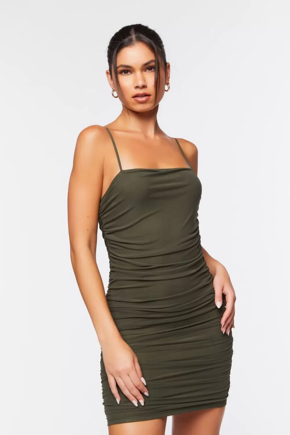 Forever 21 Ruched Cami Mini Dress | Women Dresses