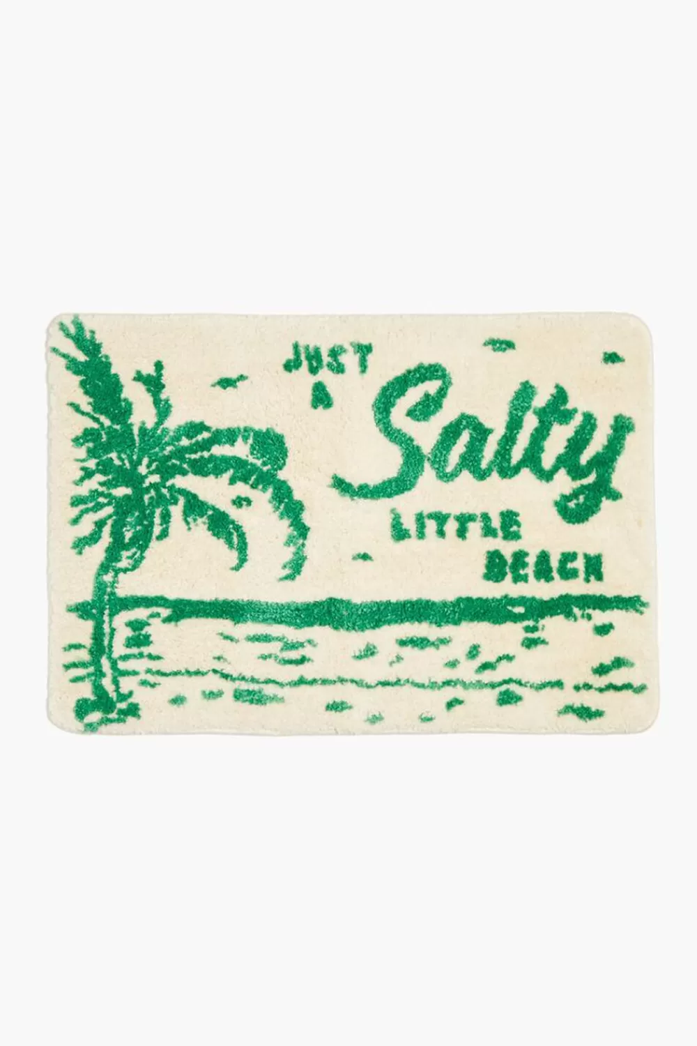Bath + Body>Forever 21 Salty Little Beach Bath Mat Pink/Multi