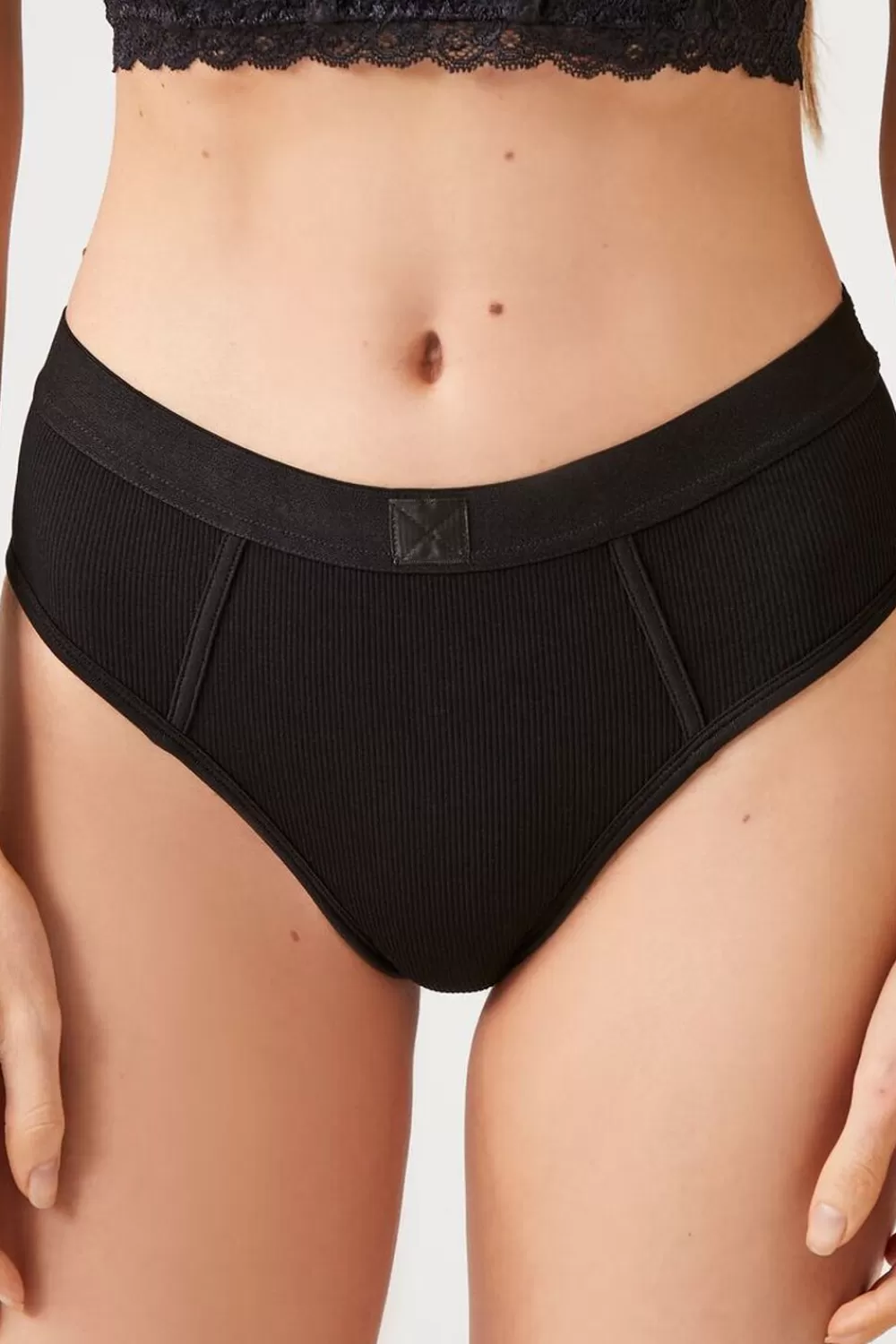 Loungewear>Forever 21 Seamless Bikini Panties Black
