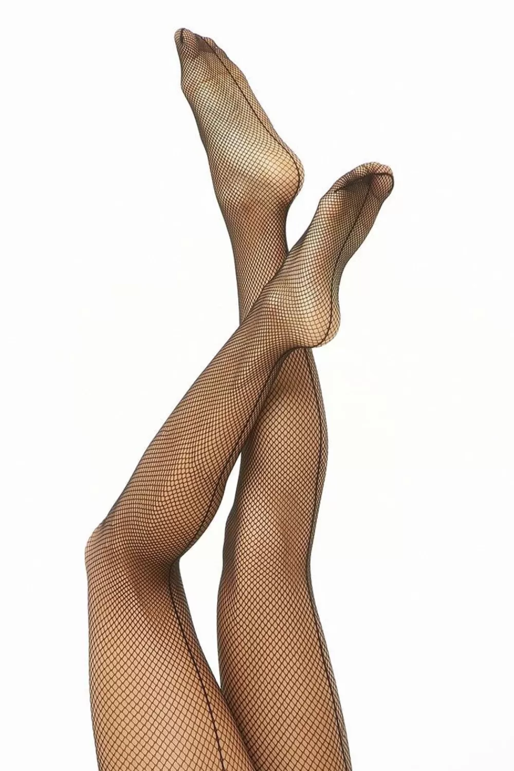 Socks + Tights>Forever 21 Sheer Fishnet Tights Black