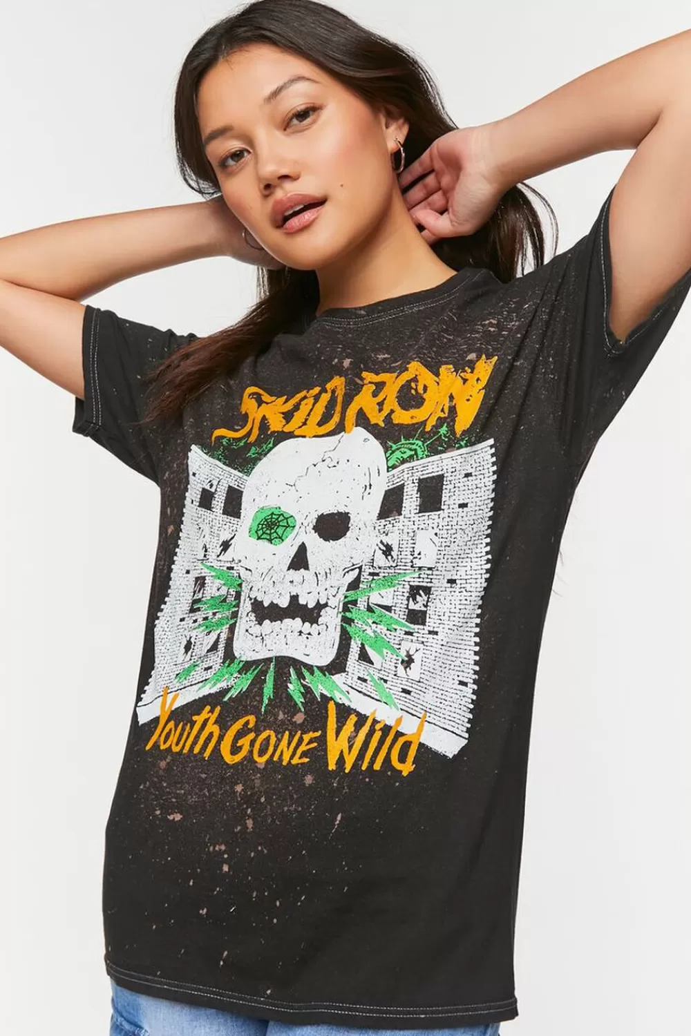 Forever 21 Skid Row Graphic Tee | Women Tops