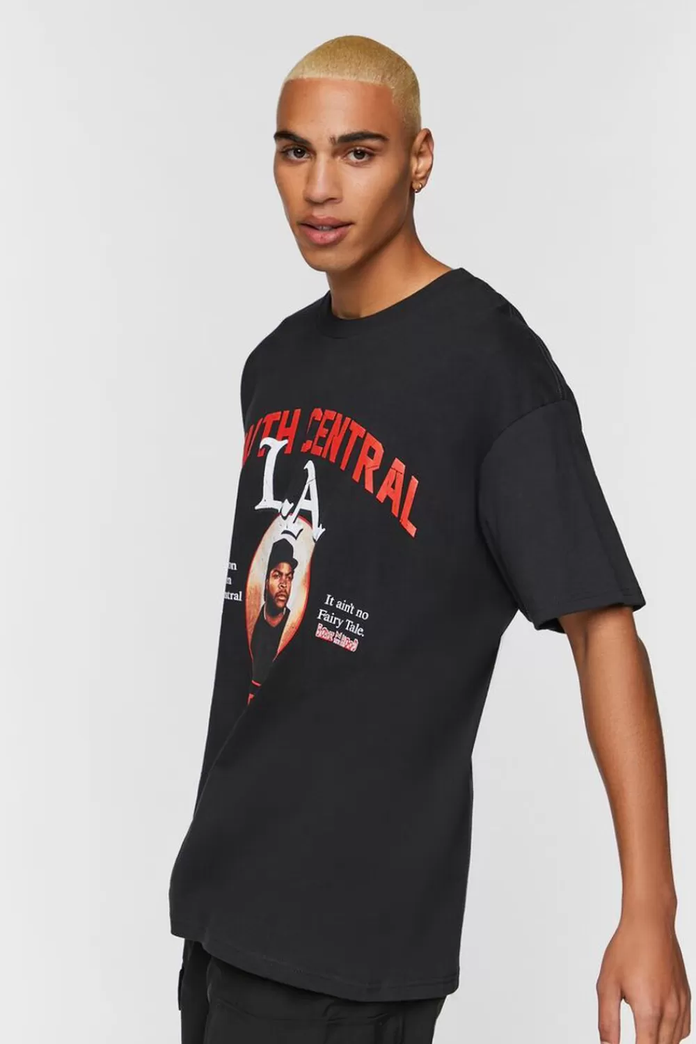 Graphic Tees>Forever 21 South Central La Graphic Tee Black/Multi