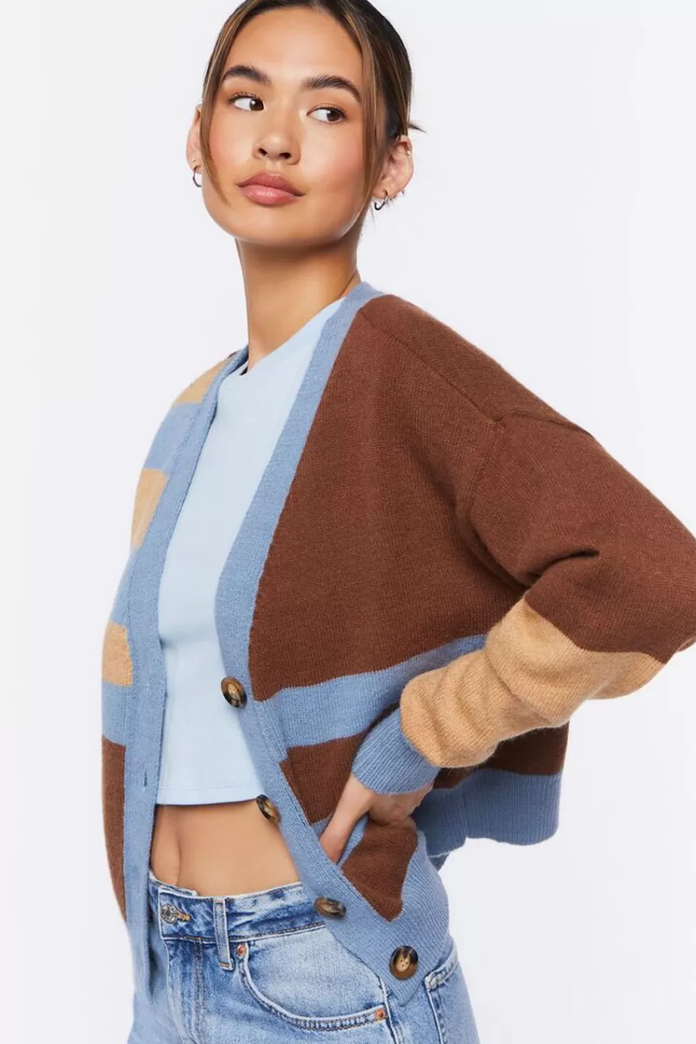 Forever 21 Striped Cardigan Sweater | Women Tops