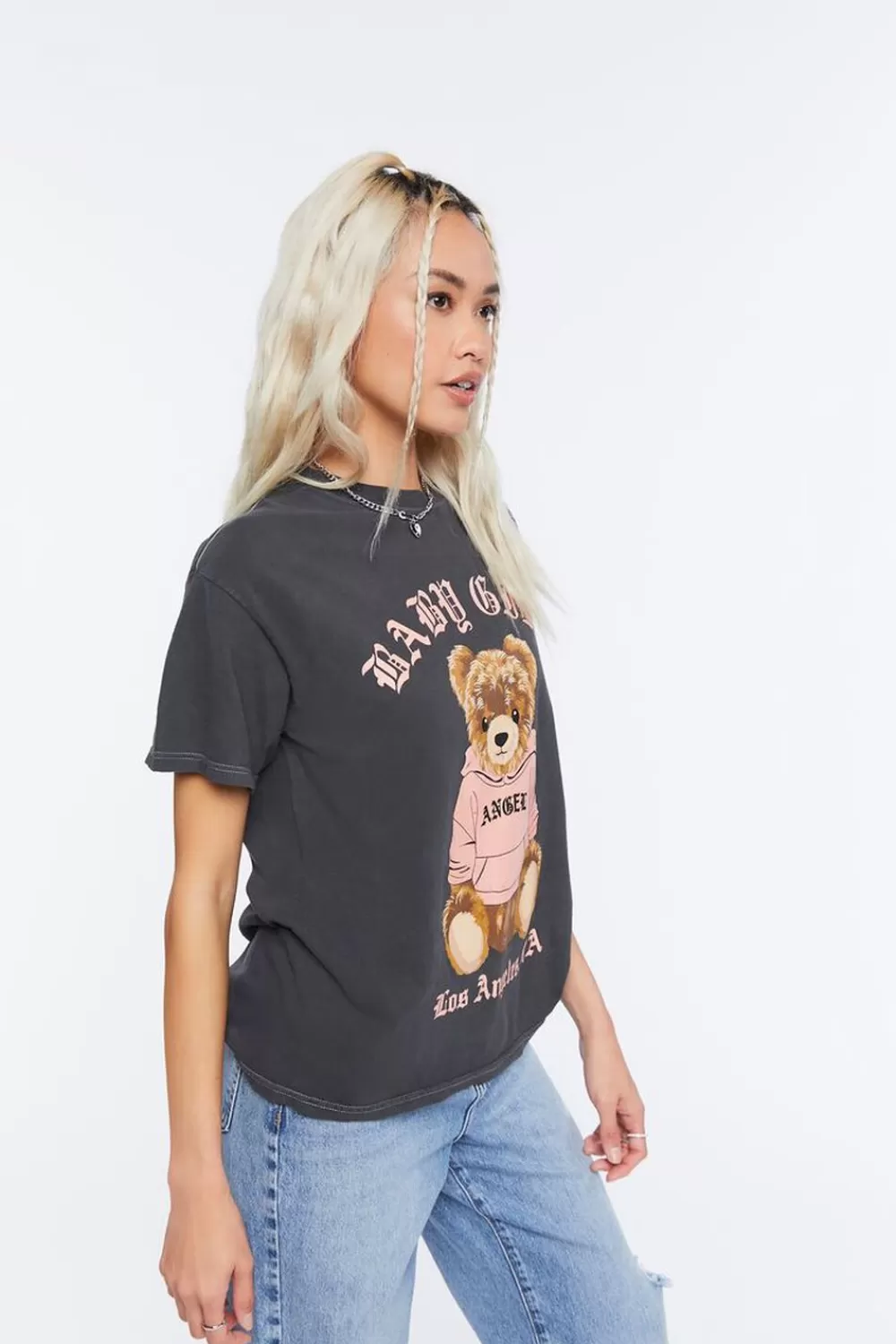 Forever 21 Teddy Bear Graphic Tee | Women Tops