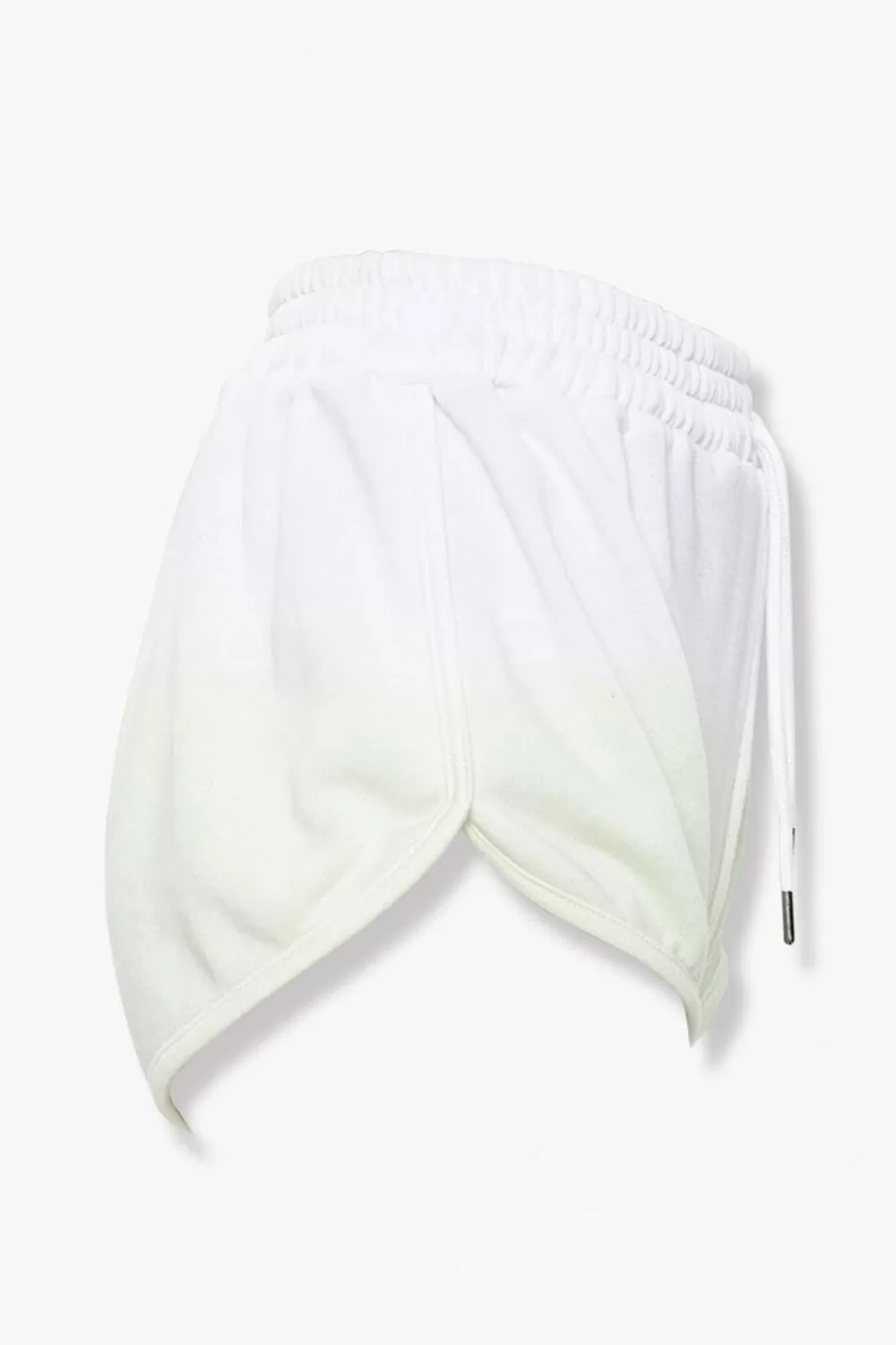 Bottoms>Forever 21 Terrycloth Dolphin Shorts White/Yellow