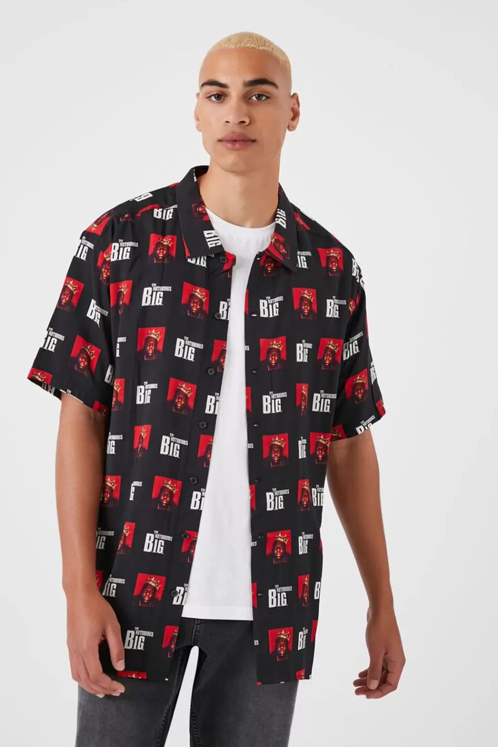 Graphic Tees>Forever 21 The Notorious Big Graphic Shirt Black/Multi