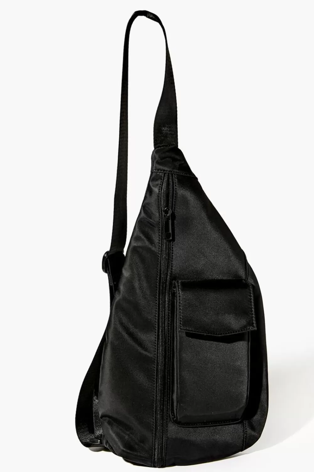 Bags + Backpacks>Forever 21 Utility Fanny Pack Black