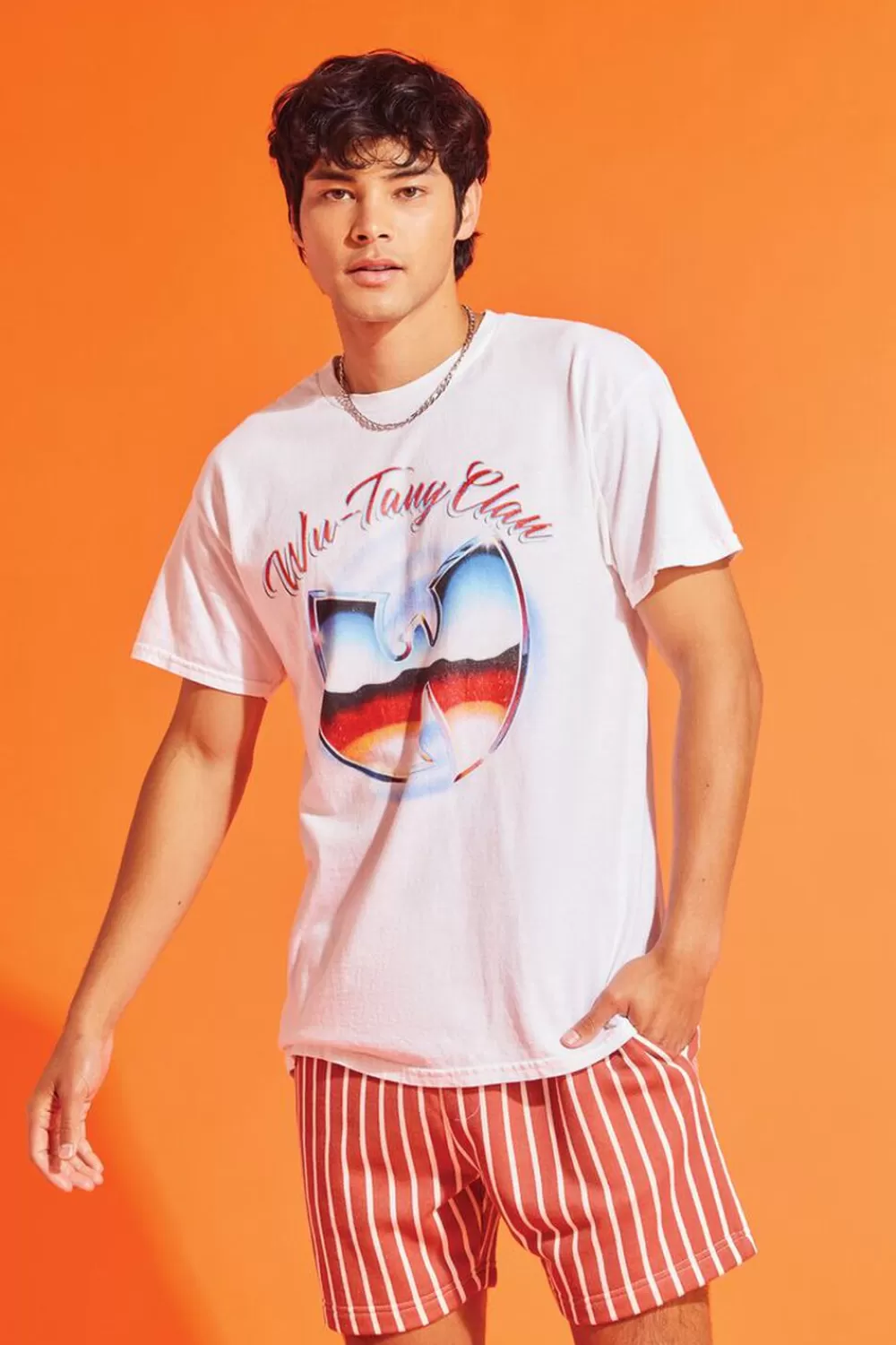 Graphic Tees>Forever 21 Wu-Tang Clan Graphic Tee White/Multi