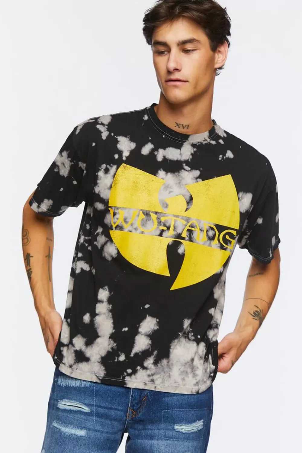 Graphic Tees>Forever 21 Wu-Tang Graphic Tee Black/Multi