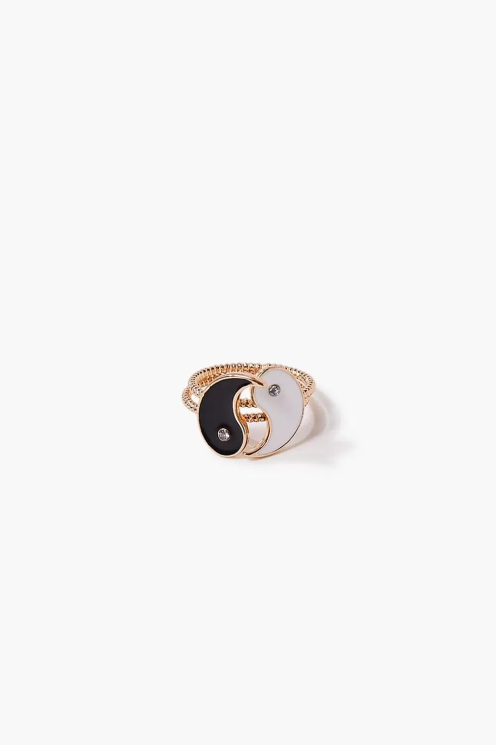 Rings>Forever 21 Yin Yang Ring Set Gold