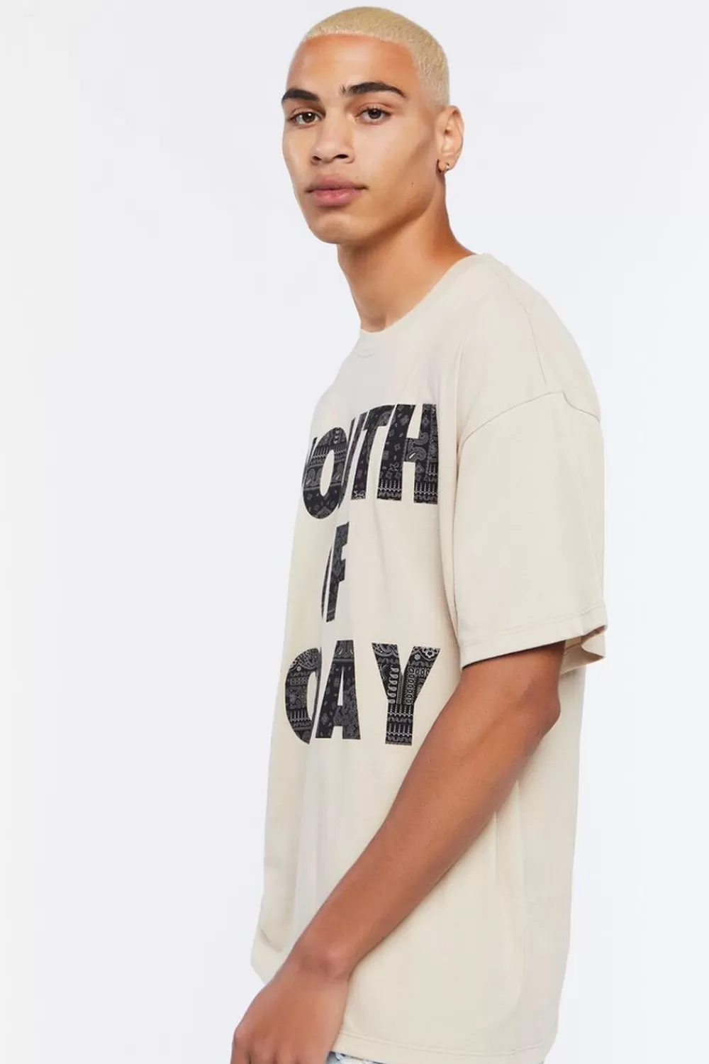 Graphic Tees>Forever 21 Youth Of Today Graphic Tee Taupe/Black
