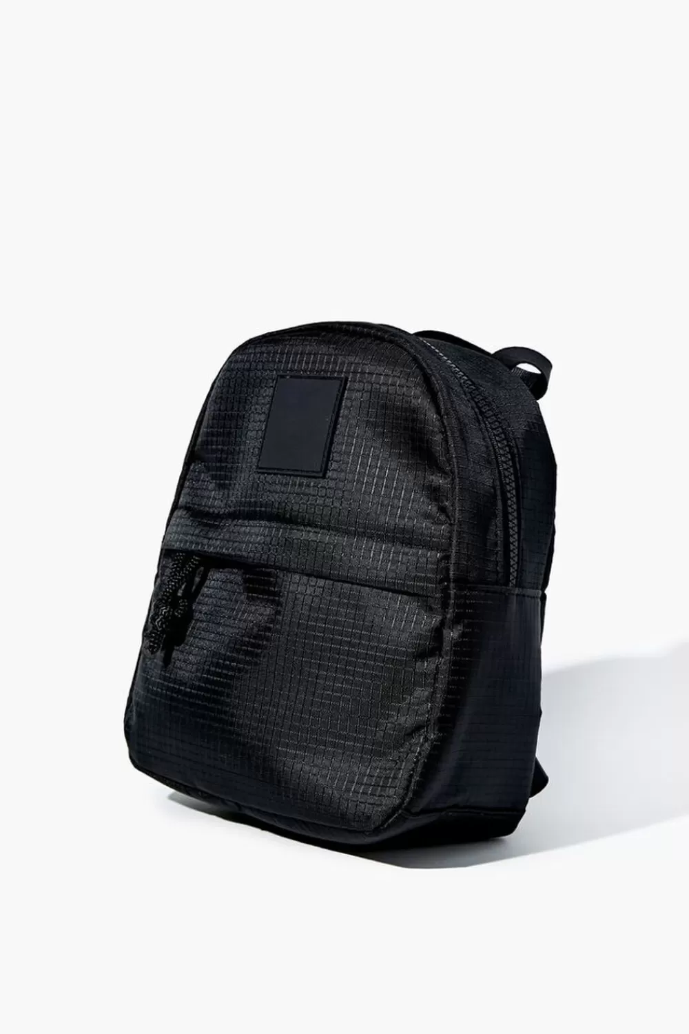 Bags + Backpacks>Forever 21 Zip-Top Backpack Black