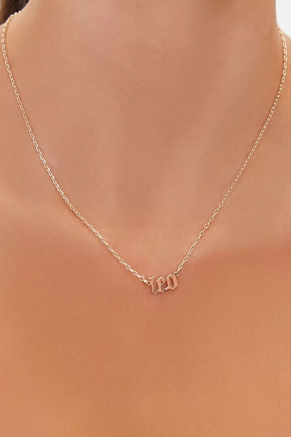 Necklaces>Forever 21 Zodiac Pendant Necklace Gold/Leo